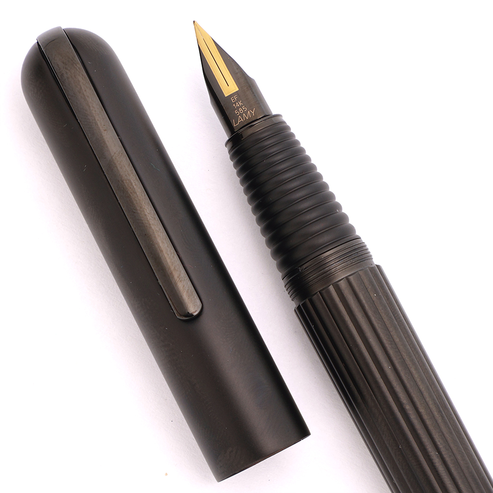 Lamy Imporium Fountain Pen - Schwartz (Matte Black), 14k Extra